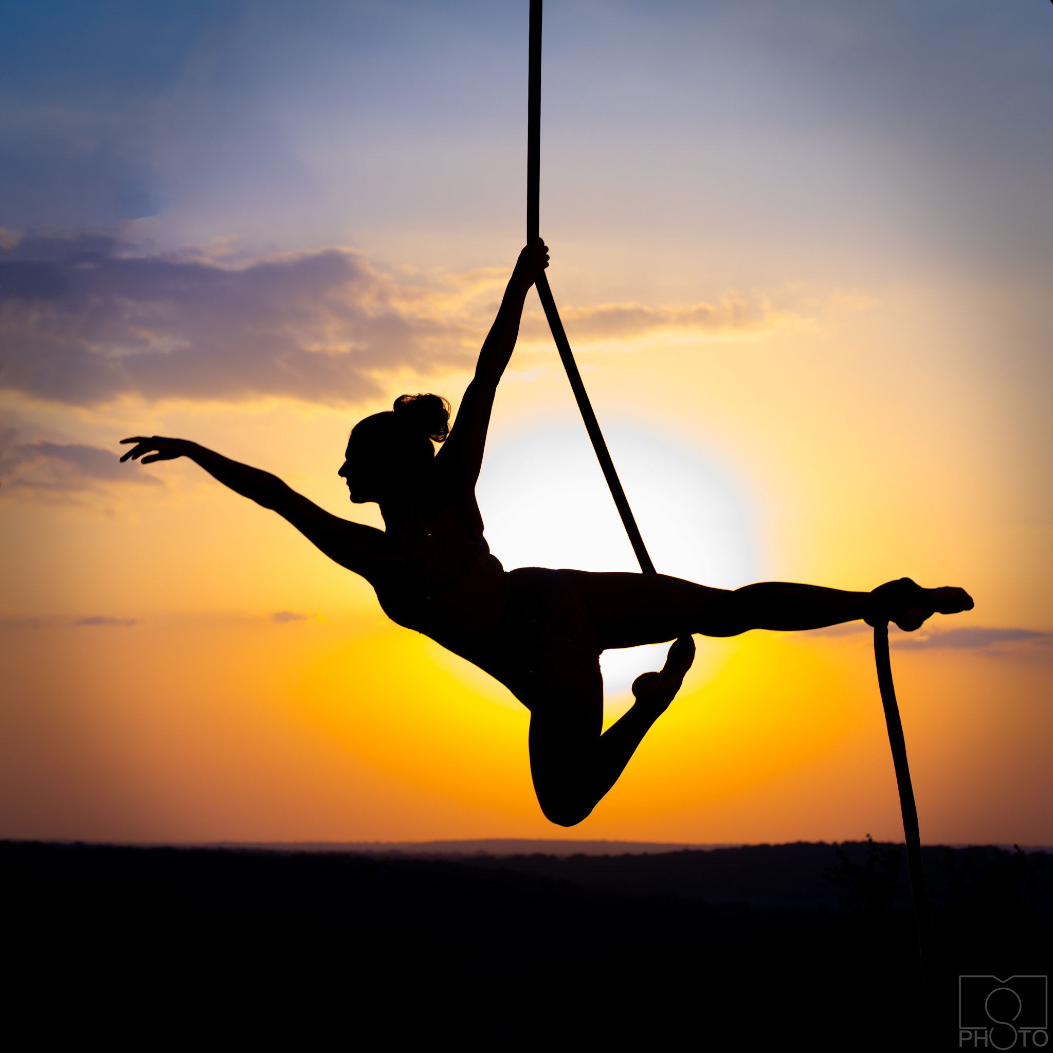 Aerial Silks Beginner in Portland, OR Afterglow Aerial Arts